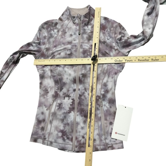 Lululemon Define Jacket 6 Nulu Meadow Haze Purple Pink Aligned Pink Multi NWT - Picture 9 of 9
